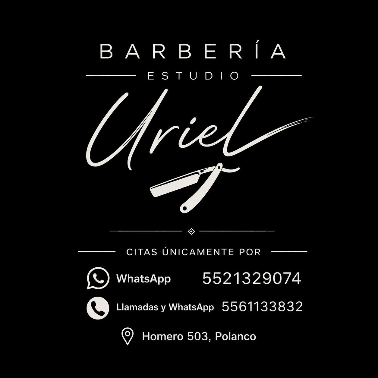 Barbería Estudio Uriel