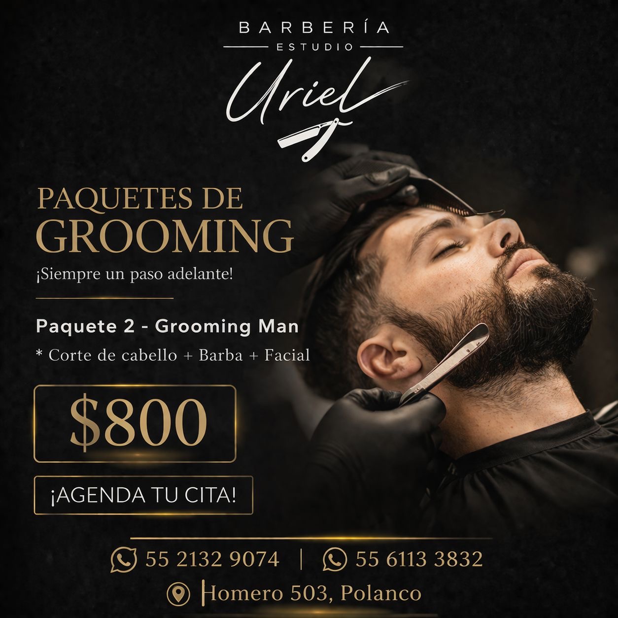 Paquete 2 Grooming Man